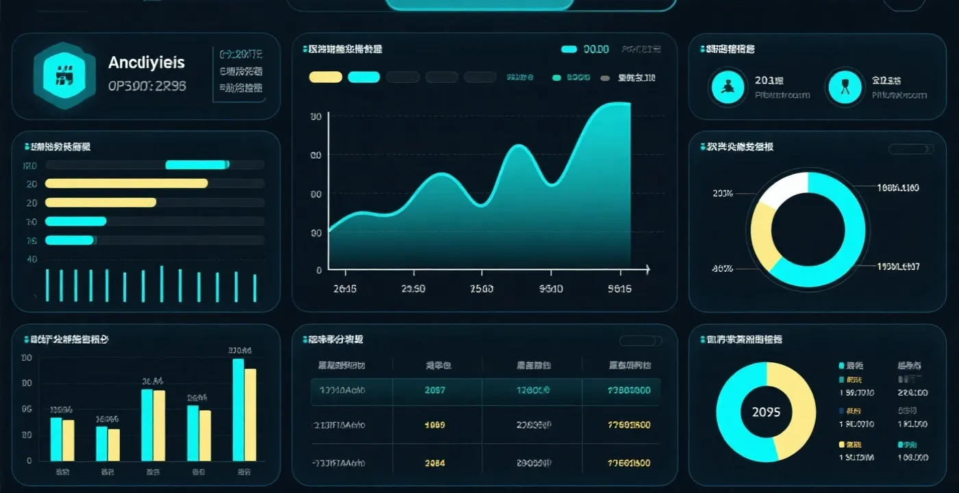 走势图与统计分析示意图